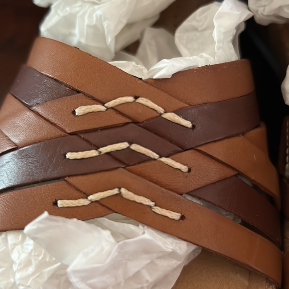 Clarks Collection 9 1/2 M ROSEVILLE COVE Leather Upper New in Box Brown Women’s - Picture 11 of 14